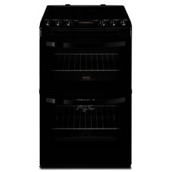 Zanussi ZCV46200BA 55cm Electric Cooker in Black